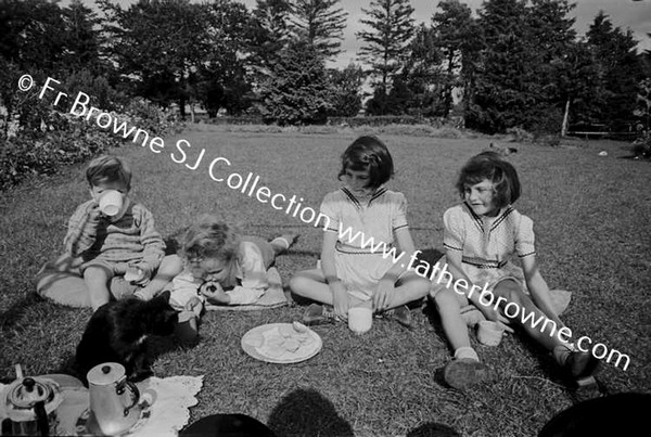 BRYAN KEHOE WITH CULLEN CHILDREN AT KILLONE LODGE